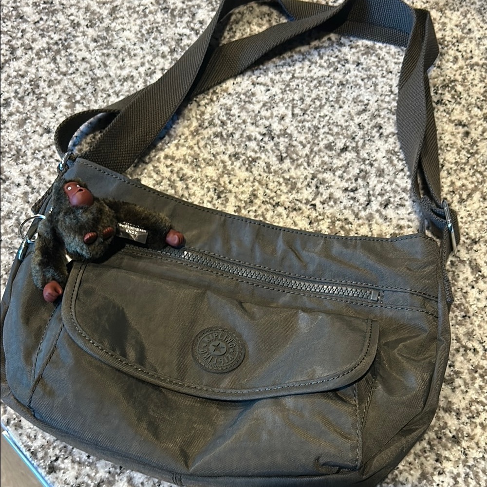 Kipling Crossbody Bag in Dark green